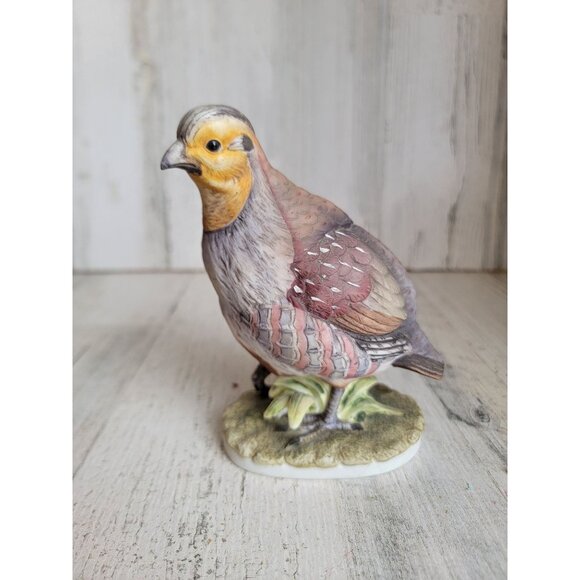 Lefton China Hungarian Partridge KW3412 limited edition bird figure - Picture 1 of 8